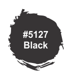 #5127 Black Aero rubber stamp ink is great on all non-coated paper surfaces. General stamp pad ink for inking and re-inking of office stamp pads & self-inkers. Fast shipping.